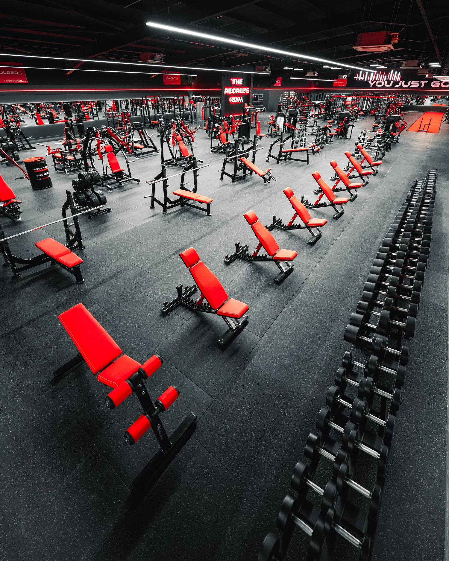 Body Tech Blackburn plate-loaded commercial strength machine.