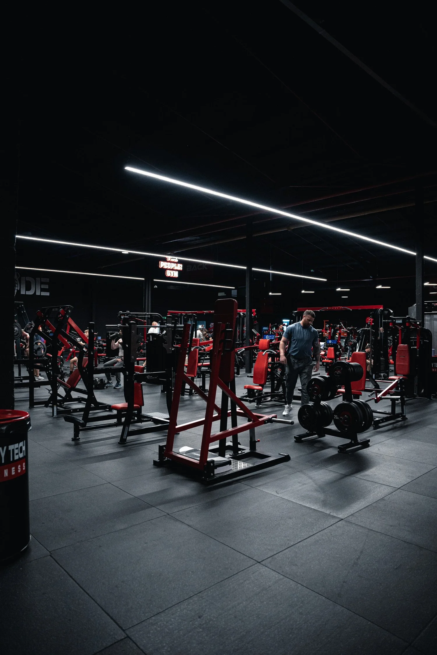 Body Tech Winsford equipment floor.