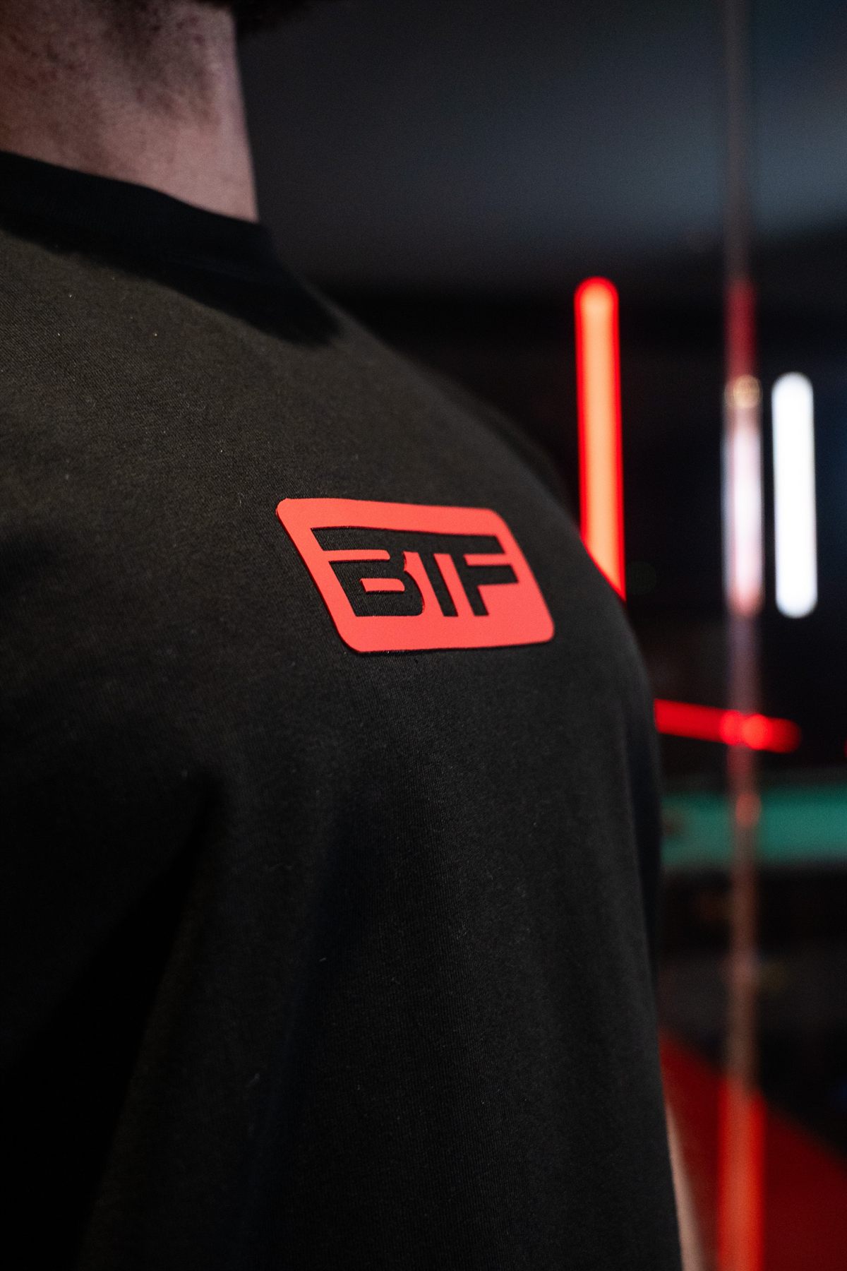 Body Tech Red Pill Tee worn.